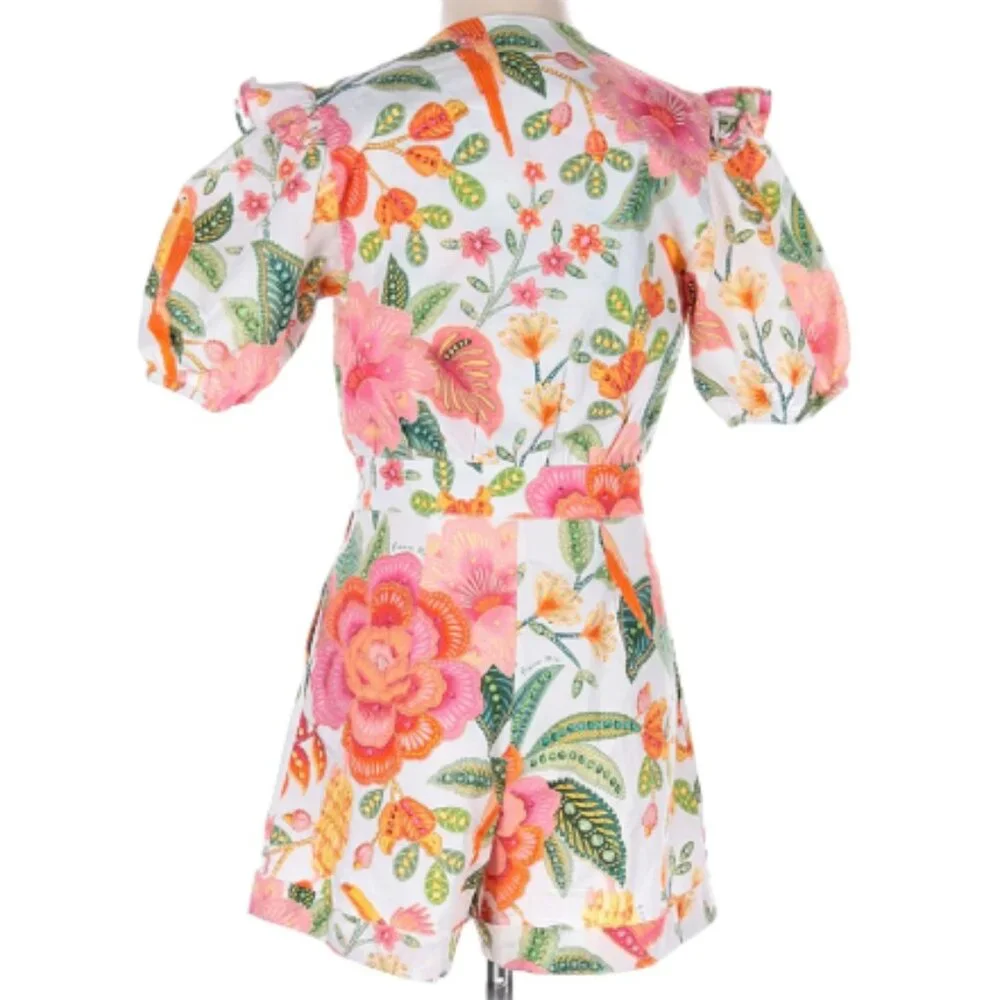 Floral Romper - Picture 2 of 3